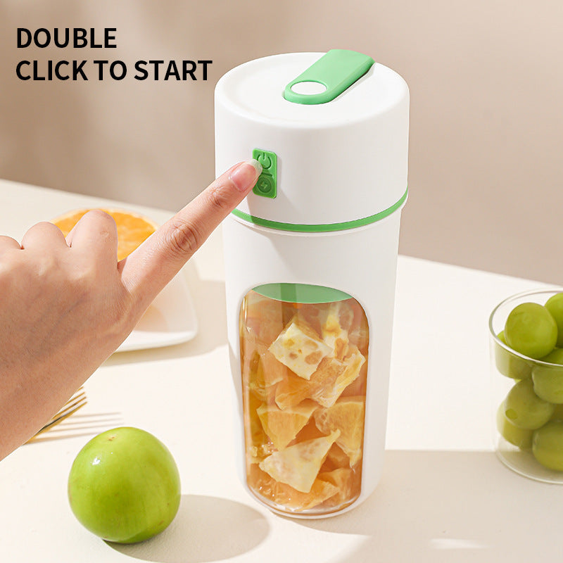 Wireless Electric Juicer: Blend, Squeeze, Crush Anywhere