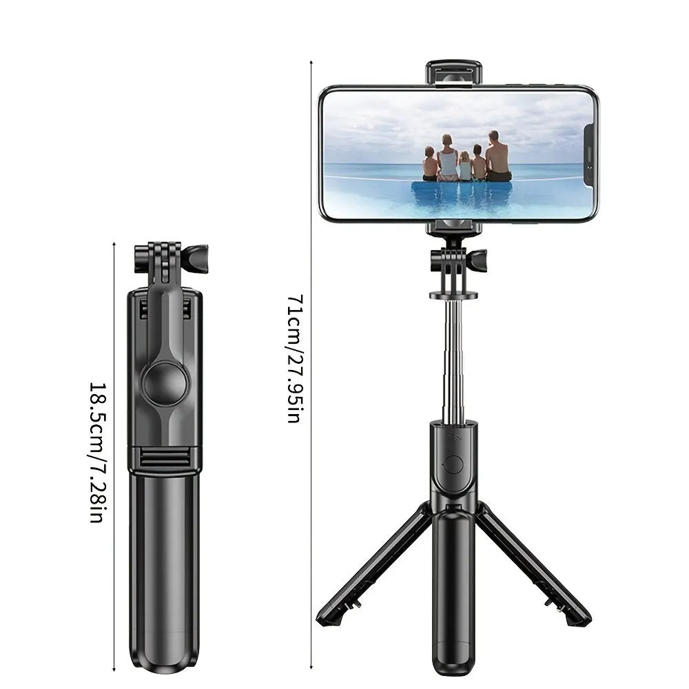 360° Flexible Sports Camera Tripod with Wireless Remote