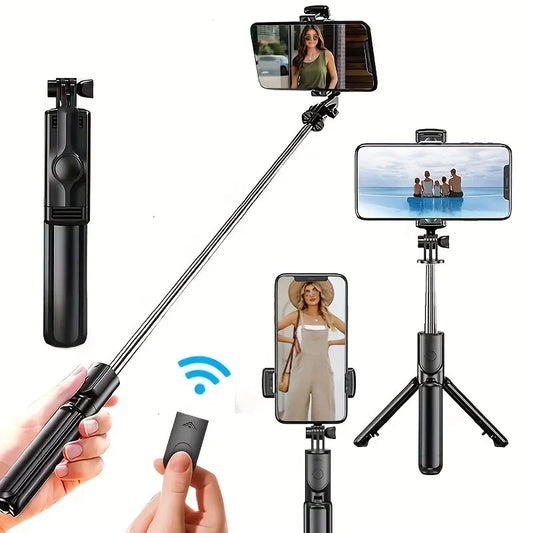 360° Flexible Sports Camera Tripod with Wireless Remote