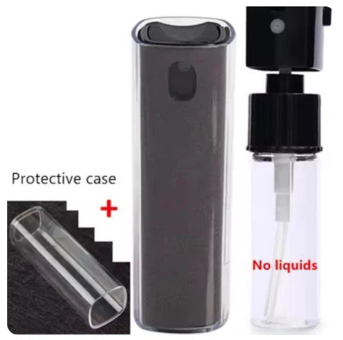 Microfiber Screen Cleaner Spray Bottle Set Mobile Phone Microfiber Wipes