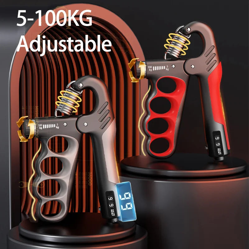 5-100kg Grip Strength Gym Wrist Expander Hand Strengthener Adjustable