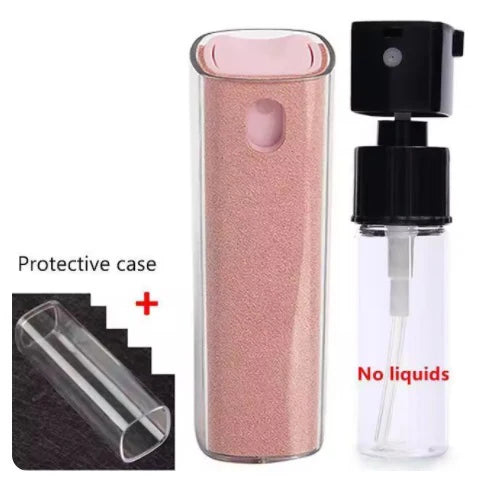 Microfiber Screen Cleaner Spray Bottle Set Mobile Phone Microfiber Wipes